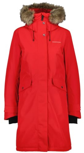 Didriksons Erika Women's Parka 3, Größe:42, Farbe:pomme red