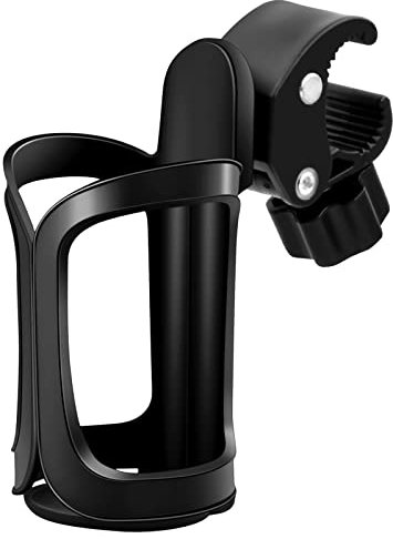 Portabevande per Bicicletta, Alluminio Porta Borraccia Bici, Portabottiglie con Rotazione a 360 Gradi per Biciclette, Mountain Bike, Passeggini e Sedie a Rotelle