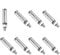 PATIKIL M6 x 50mm Bulloni Espansione, 8pz Bulloni Espansione in Acciaio Inossidabile 304 per Ancoraggio a Manica per Muro Cemento Mattoni Cartongesso Condizionatore d'Aria, Argento