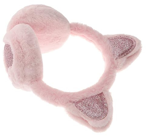 LIFKOME Cache-oreilles En Peluche Pour Enfants En Forme De Chat Chauds Confortables Pour L'extérieur