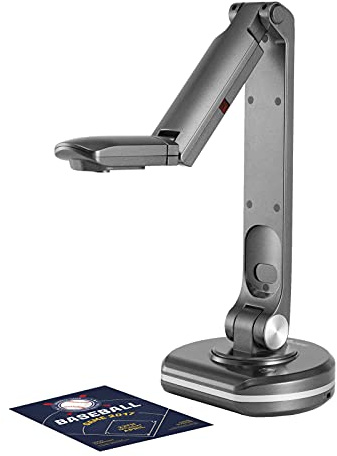 JOYUSING V500S - Webcam USB 2 in 1 con messa a fuoco automatica, 8 megapixel, alta definizione, formato A3, luce LED compatibile con Mac Windows Chrome per insegnanti live demo