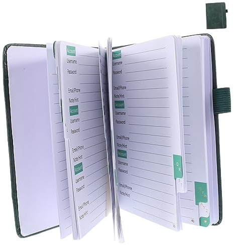 Angoily Mini Adressbuch Kleiner Telefonorganizer Für Adressen Und Telefonnummern Praktische Vielseitig Und Handlich Fürs Büro Und Unterwegs