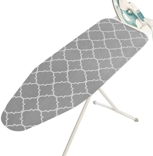 Ironing Board Cover | Cotton Cover With Thick Felt | Pad Large Ironing Board Covver | Thick Scorch Resistant Iron Boarrd Pad | Heat-Reflective Iron Ppad For Home, Laundry Rooms