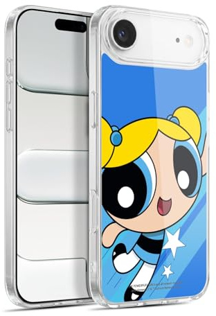 Head Case Designs Offizielle The Powerpuff Girls Blasen Graphics Gelhülle [Militärischer Schutzgrad] Kompatibel Mit Apple iPhone 17 Air Und Kompatibel Mit MagSafe