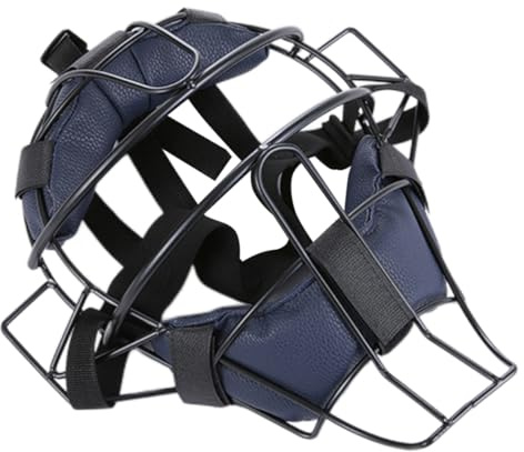 Baseballkappen-Helm, Softball-Fänger-Helm, leicht, weich gepolstert, Baseball, verstellbares Motorradzubehör für über 8-jährige Kinder und Erwachsene