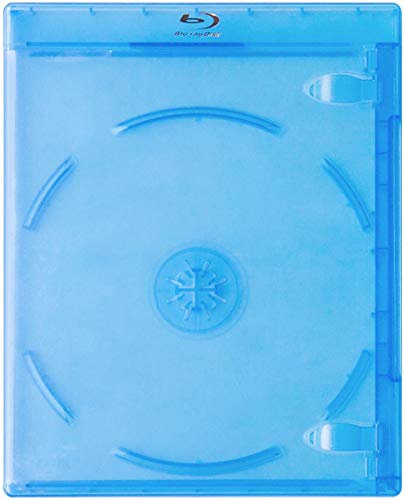 Blu-Ray Disc Cases - 11mm Spine - (10 Pack) - replacement standard blu ray disc storage case