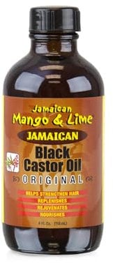 Jamaican Mango & Lime Schwarz Castoröl, 118 ml