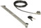 Maclocks Bracket mit Wedge Lock Kabelschloss für Apple MacBook Pro 13 Retina [Aluminium | Unauffälliger Diebstahlschutz | 1mm dick] - MBPR13BRWEDGE