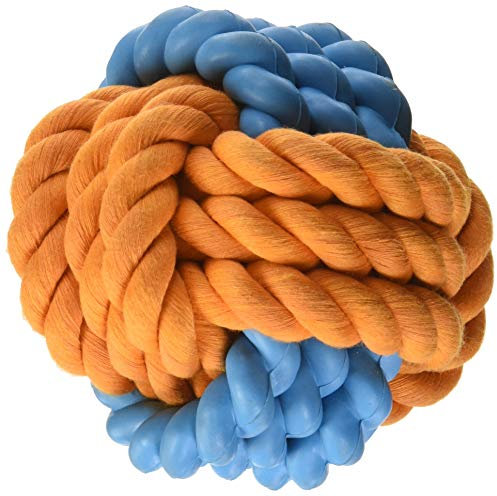 Rosewood Tough Twist Super Strong Rubber Rope Dog Toy 3.5in assorted