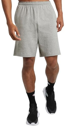 Champion Herren Žerzejové šortky kapsami Shorts, Oxford Grey, 4XL EU