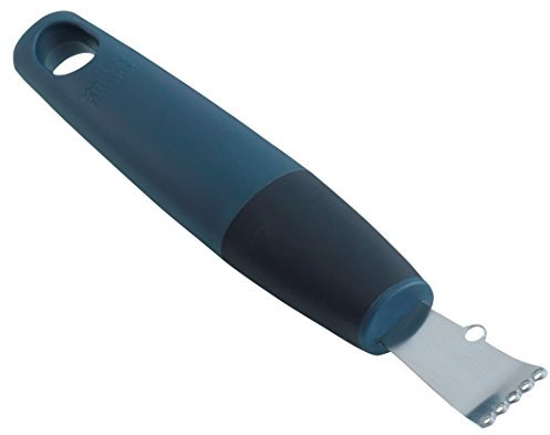 KUHN RIKON 22717 Cooks' Tools schwarz Zestenschneider, Edelstahl, 16.5 x 3 x 1.5 cm