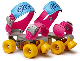 Gioca- Pattini Bambi, Colore Rosa, 24-34, IGB100-G