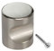 Cupboard Door Knob with Brushed Stainless Steel Finish (20mm Diameter)