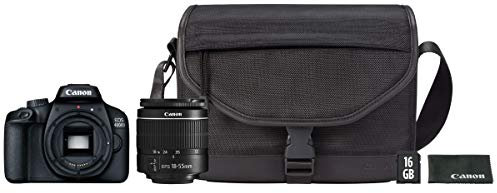 Canon Cámara Reflex EOS 4000D + 18-55 DCIII + SD16GB