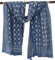 GURU SHOP Leichter Pareo, Sarong, Handbedrucktes Baumwolltuch - Blau Kombination 21, Herren/Damen, Baumwolle