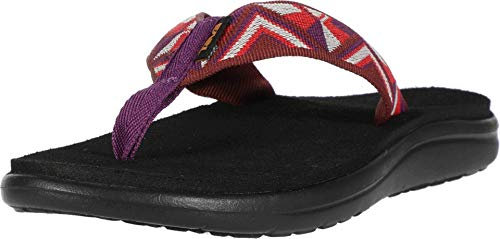 Teva Damen Voya Flip Sandal Womens Zehentrenner, Rot (Cayambe Fire Red Cfyr), 37 EU