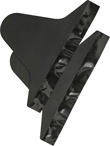 Seitenschutz universal aus schwarzem Silikon für Metall- und Kunststoffbrillen zum Zuschneiden