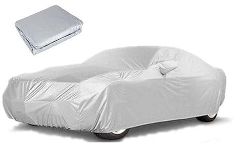 Autoabdeckung Auto Garage WasserdichtAutogarage Autoplane Staubdicht Autohülle Ganzgarage Wasserdicht Vollgarage Autoplane XL (200 * 43 * 57 Zoll) UV-Schutz im Freien Voller Schutz