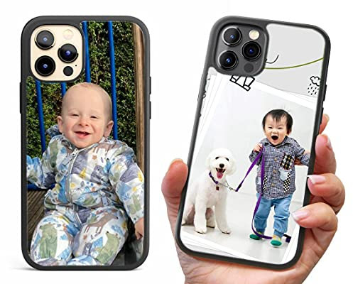 Personalised Phone Case For Apple iPhone 12 Mini, Personalised Image/Picture/Photo Custom Design Soft TPU Rubber Phone Case for iPhone 12 Mini (iPhone 12 Mini (5.4))