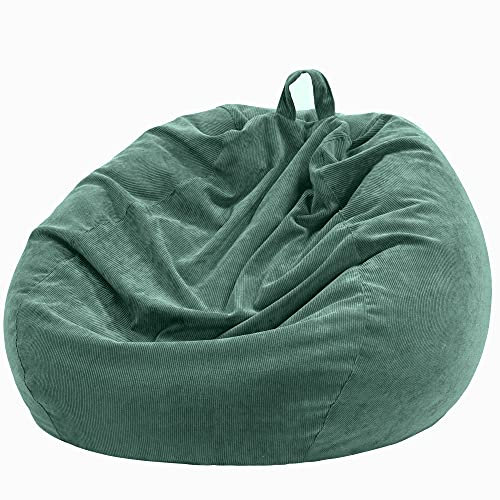 Nobildonna Sitzsackstuhl für Kinder und Erwachsene, nur Bezug (Keine Füllung) für Sofa-Stofftiere, 110 x 89 cm