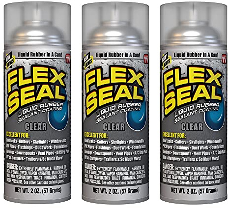 Flex Seal Mini Clear 3 Pack