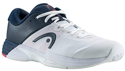 HEAD Men's Revolt Evo 2.0 Men Tennisschuh, weiß/dunkelblau, 46.5