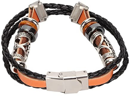 ciciglow Bracelet de Montre Compatible Luxe, Cuir Brun, 2 cm, Rétro, Unisex
