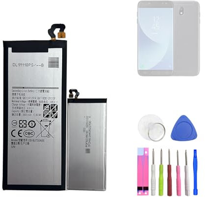 HIGHAKKU Batterie de Remplacement EB-BJ730ABE Compatible avec Samsung Galaxy J7 Pro 2017 J730 SM-J730 avec Outils