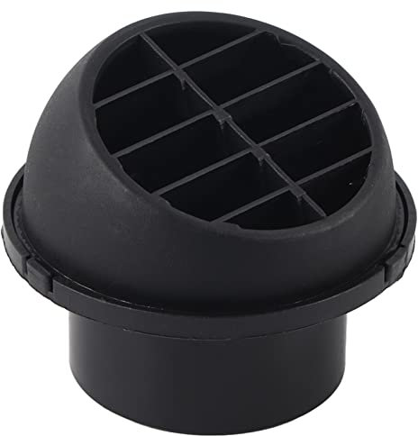 Agatige Auto-Heizungskanal, 60 Mm, Warmluftauslass, 360 Grad Drehbar, Schwarzer Luftauslass Für Eberspacher Webasto Propex