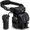 Jueachy Tactical Thigh Bag - Multifunctional Drop Leg Bag with Water Bottle Pouch for Motorcycling, Hiking, Traveling, Fishing, Camping