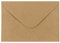 50 Stück Briefumschläge B6, 175x125mm, 120g Vintage Kraft Ohne Fenster - Hochzeit, Geschäft - Kraftpapier