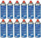 KROWN - Pack de 12 Cartuchos de Gas Butano K-250, 227g para Hornillos Quemadores, Cartucho de Gas para Camping 250, 12 Bombonas