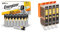 Energizer AA Batteries, Alkaline Power, 24 Pack, Double A Battery Pack & Go Inks C-521Y Compatible Yellow Ink Cartridge to replace Canon CLI-521Y