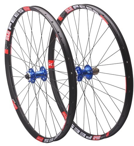 Mountainbike Steckachse Laufradsatz MTB Vorne Hinten Rad 26'' 27,5'' 29'' Scheibenbremse 8 9 10 11 12 Geschwindigkeit Kassette Lager Naben Fahrrad Felgen