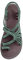 Walking Slides - Sandali da donna in corda piatta, con punta aperta, infradito con cinghie, scarpe leopardate da donna, Verde, 38 EU