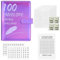 Sparbuch für Geld Challenge 100 Envelope Challenge Binder A5 Fun Way to Save €5,050, 100 Envelope Saving Challenge Geldsparmappe Geldsparen Spar Challenge Geld Sparen Challenge Sparchallenge Budgeting