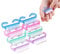 JIIJCAAC-Nail Cleaning Brushes,8 Pieces Handle Nail Brush Small - Plastic Nail Cleaning Brush, Nail Brush,Manicure Dusting Brush for Hand and Toe Manicure Home Garden