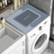 YeahBoom 60x60 cm Copertura per Lavatrice,Tappetino Per Lavatrice Sopra Universale,Tappetino Lavatrice Antiscivolo,Parapolvere per Lavatrici,Asciugatrici,Cucine,Camper,Bagni