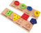 TOYANDONA 2 Sätze Solides Geometrie-Puzzle Lernspielzeug Für Kleinkinder Lernspielzeug Für Kinder Stapelspielzeug Spielzeug Mit Geometrischer Form Formpassendes Spielzeug Baustein Holz