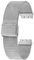 AXTGBHL Passend for Milan Metall-Uhrenarmband, passend for SWATCH YCS YAS YGS IRONY, Edelstahl-Armband 17 mm, 19 mm, 20 mm, atmungsaktives Armband for Männer und Frauen(Silver,19mm)