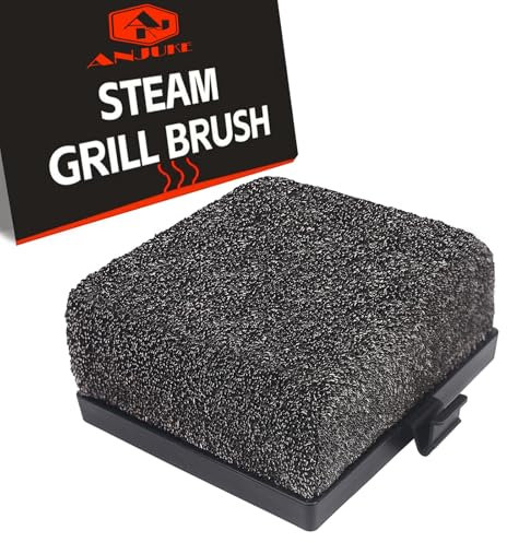 ANJUKE Grill Brush Head for Gas Grill, Charcoal Grill, Kettle Grill, Electric Grill and Grill Grate