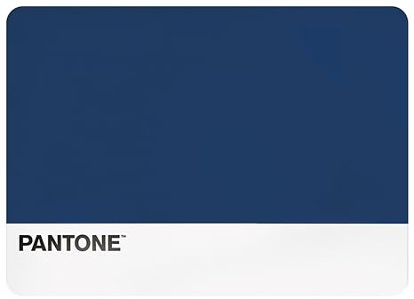 Pantone™ - Kleine Tischdecke Personalisiert Pantone, 1 Stück, Handwaschbare Tischset Platzsparend - Platzset mit Tischtuch wasserdichte Rechteckige Plastifizierte Anti-Flecken und Anti-Rutsch 45x30