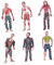 Warmhm 1Satz Kunststoff Zombie Action Figuren Mini Walking Dead Bewegliche Layout Figuren Für Kreative Rollenspiele Halloween Dekoration Und Sammlerstücke