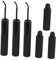 VICASKY 3 Pièces colle faux cils colle à cils pour extension de cils Gue de cils outils d'extension de cils base pour extension de cils liaison de colle et sceau Coque en plastique Noir