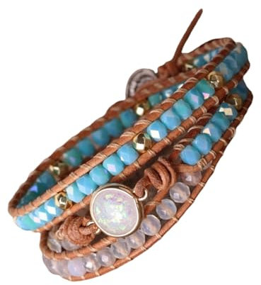 PEPWE Einzigartiger Stil, handgefertigt, mit Perlen, unverwechselbares Armband für Modeliebhaber