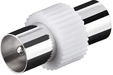 goobay CA 1010 Adaptateur coaxial coaxial Male connector/Male connector