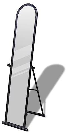 vidaXL Standspiegel Boden Stehend Spiegel Ankleidespiegel Ganzkörperspiegel