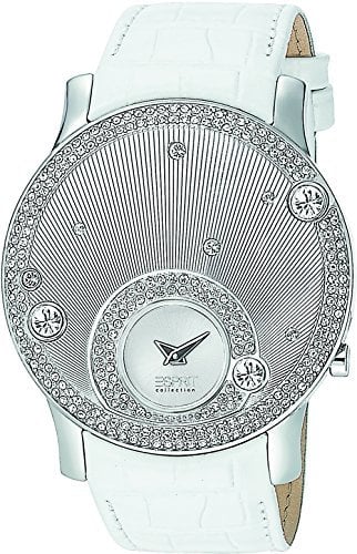Esprit Collection Damen-Armbanduhr Galene Analog Quarz Leder
