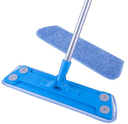 MR.SIGA Microfiber Floor Mop (Included 2 Microfiber Refills) - Size 43 x 14cm