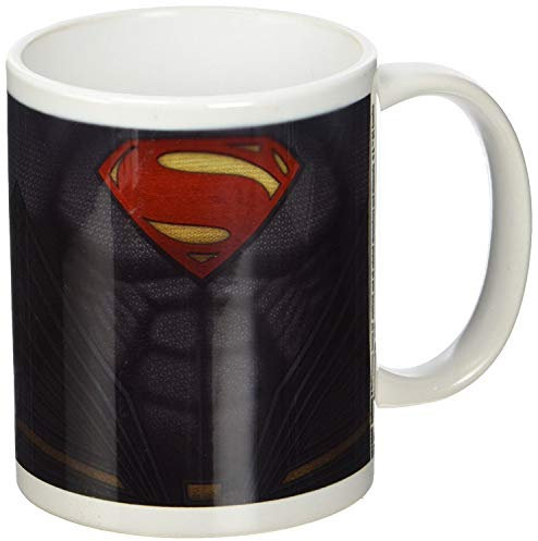 DC Comics Batman Vs Superman Superman Body Mug, Ceramic, Black